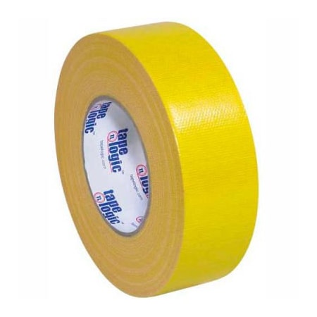 Box Packaging Tape Logic Cloth Duct Tape, 2" x 60 yds, 10 Mil, Yellow - 3/PACK T987100Y3PK